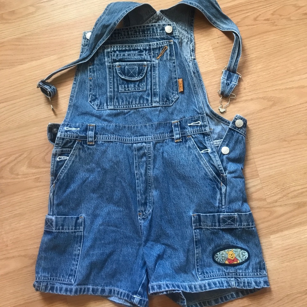 VINTAGE Pooh Bear Disney Overalls